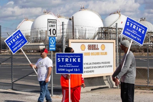Американские нефтепереработчики продолжают забастовку